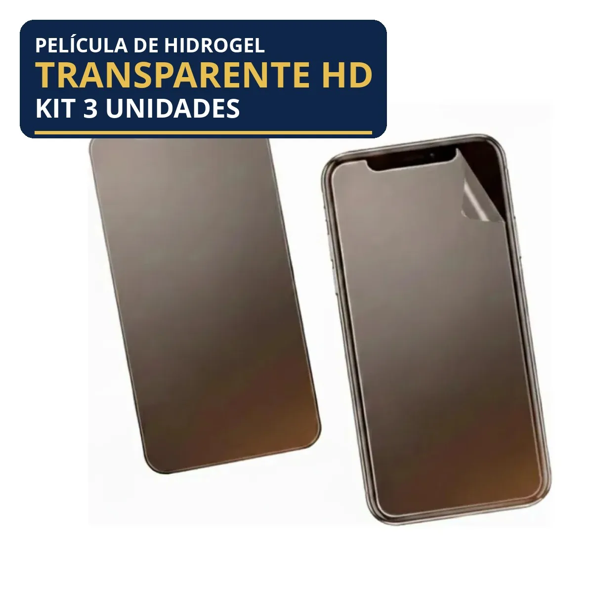 Kit 3 Películas Hidrogel Transparente Zenfone 8 Zenfone 8