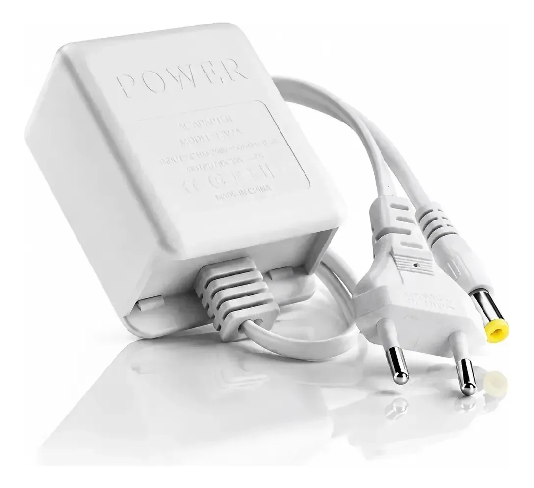 Fonte Câmera Icsee A8 12v 2a Bivolt P4 Cctv Segurança Fonte