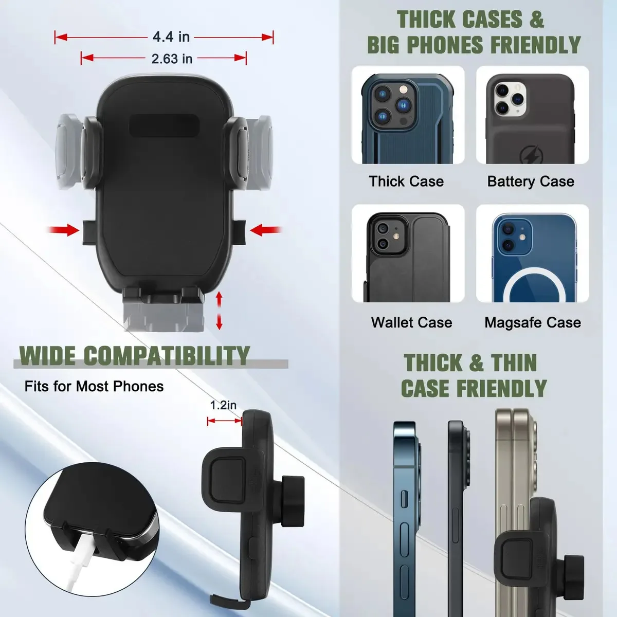 Suporte para copos de telefone, suporte foto 3