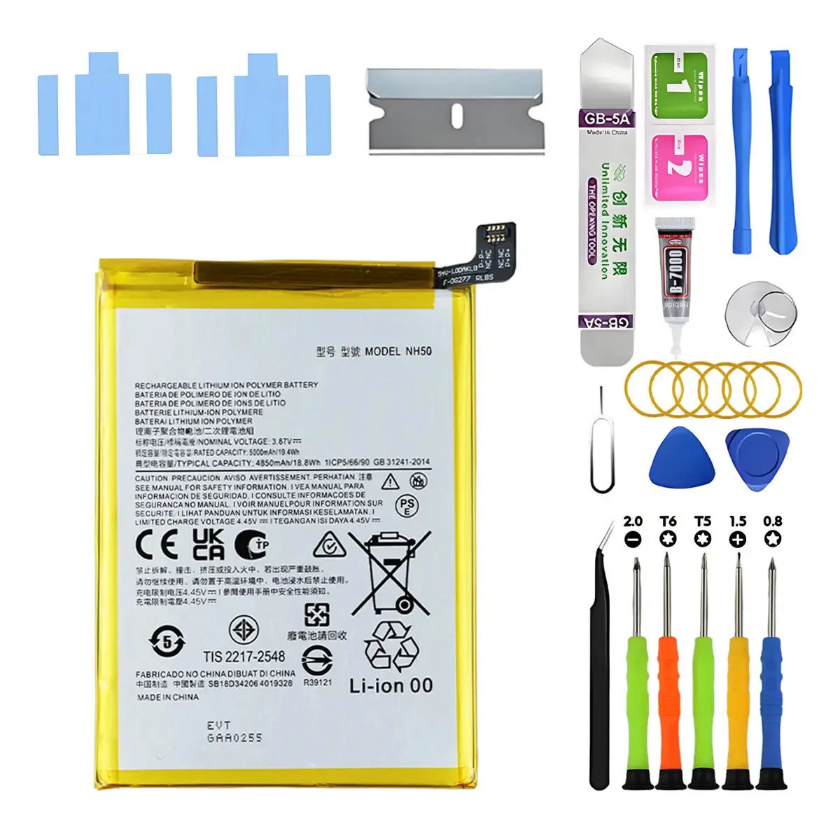 Bateria para Moto G22/G22 5g/E32 Nh50 Xt2231-1