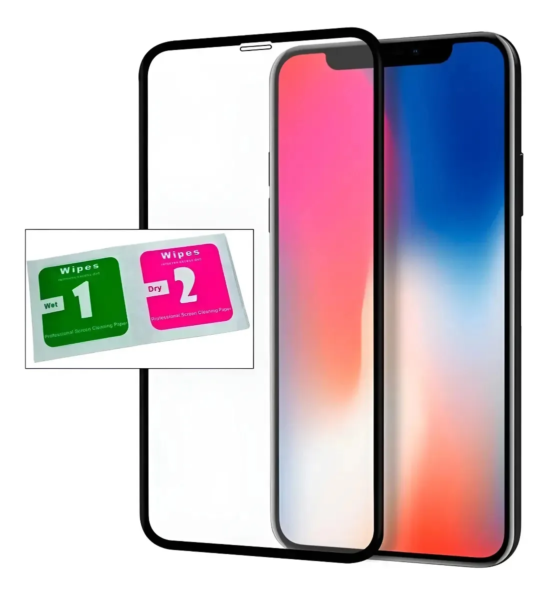 Pelicula Vidro 3d+ iPhone 11 8 7 Plus Pro Xs Xr Max 5d Borda foto 2