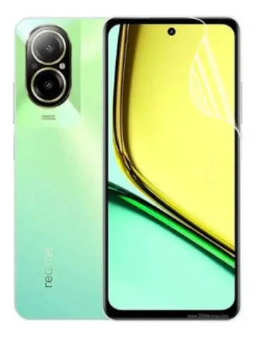 Película Hidrogel Transparente Compatível Para Realme C67