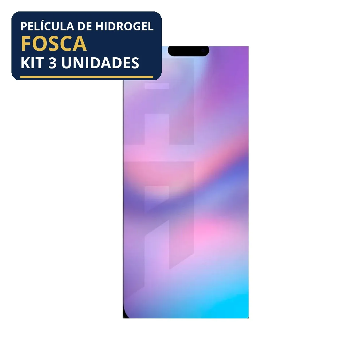 Kit 3 Películas Hidrogel Fosca iPhone 17 Pro