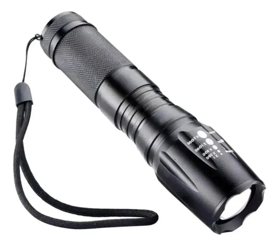 Lanterna X 900 Recarregável Tática Militar