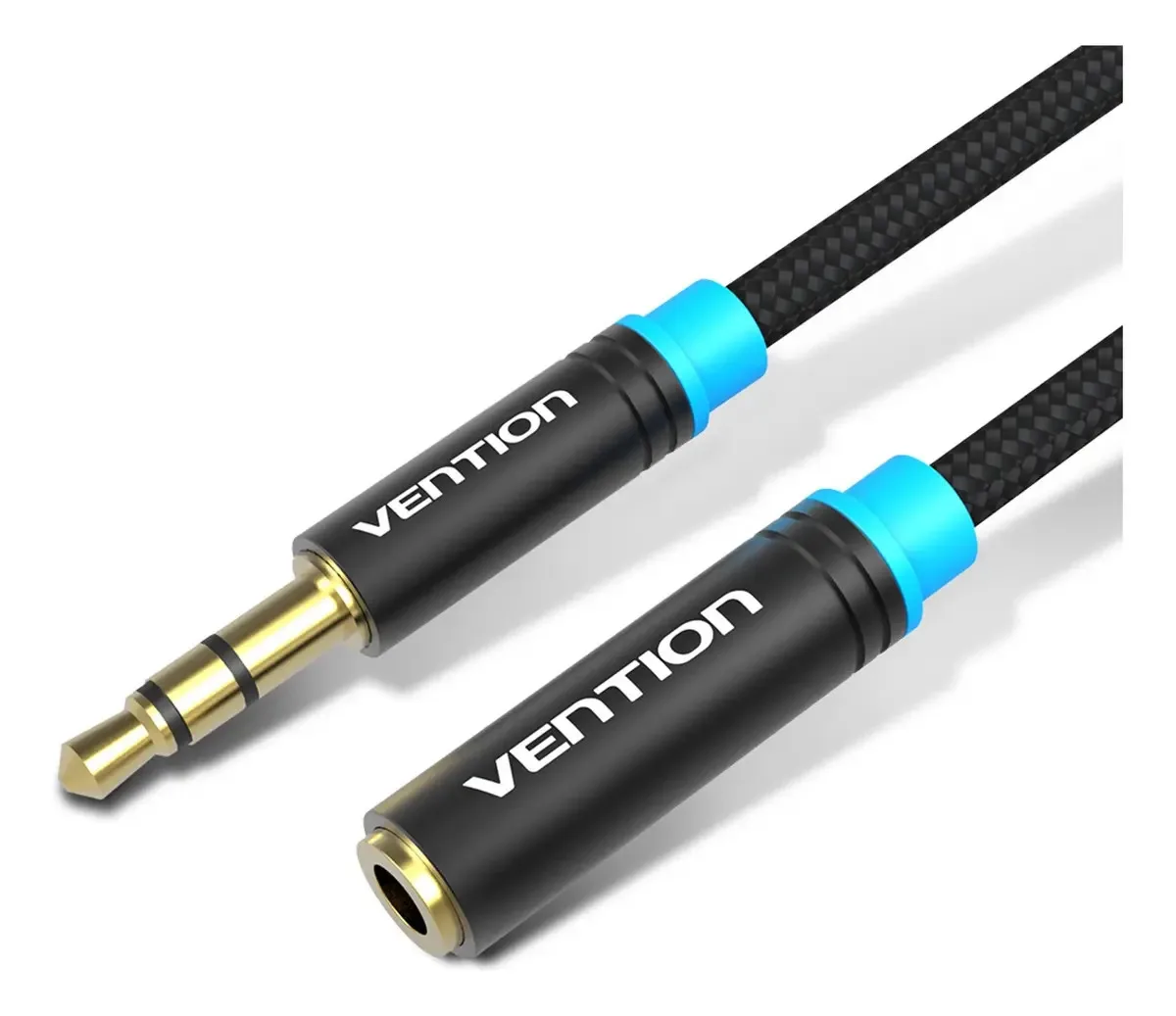 Cabo Extensor Áudio P2 Fone Headset P2 Macho X P2 Femea 1,5m