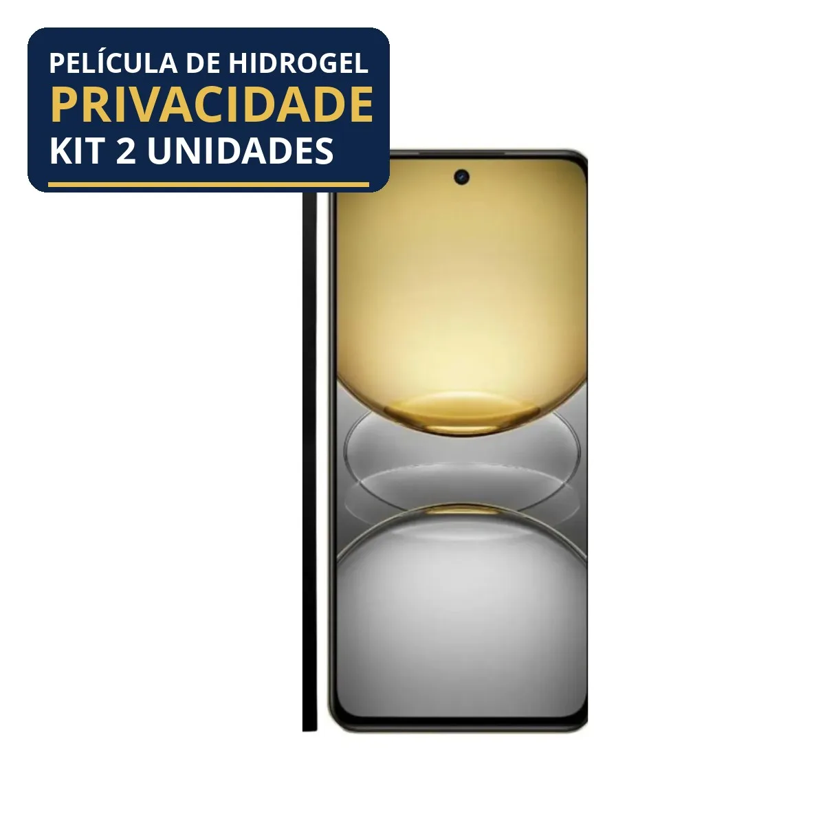 Kit 2 Películas Hidrogel Privacidade Realme C75