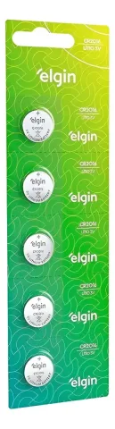 Bateria Lítio Cr2032 Cartela Com 05 Unidades