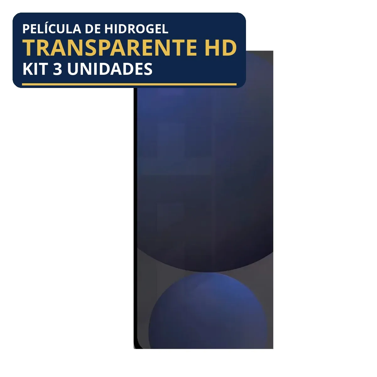 Kit 3 Películas Hidrogel Transparente Galaxy S25 FE