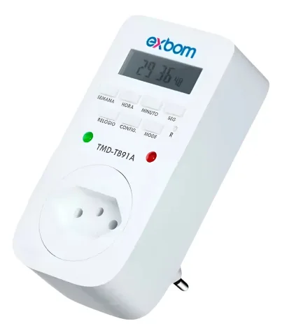 Temporizador Timer Digital Lcd Programável Bivolt Tmd-tb91a