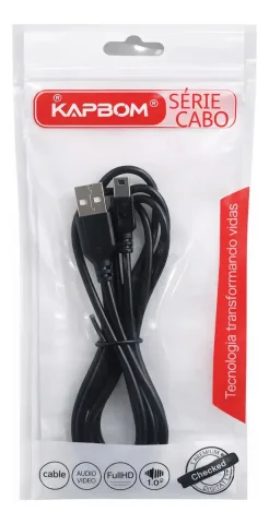 Cabo Usb Para Mini Usb V3 1.5m Kap-v3-1.5m