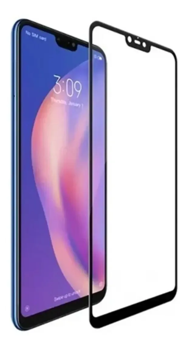 Película Vidro Temperado 3d Para Xiaomi Mi8 Lite Tela Toda foto 3