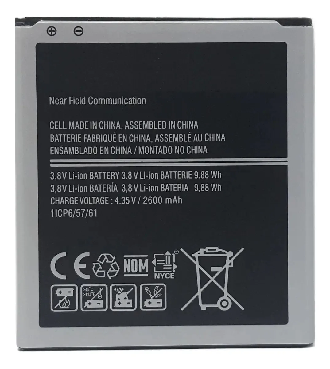 Bateria para Samsung J2 Prime J2 Core J2 Pro J5 J3 2016 100 foto 2