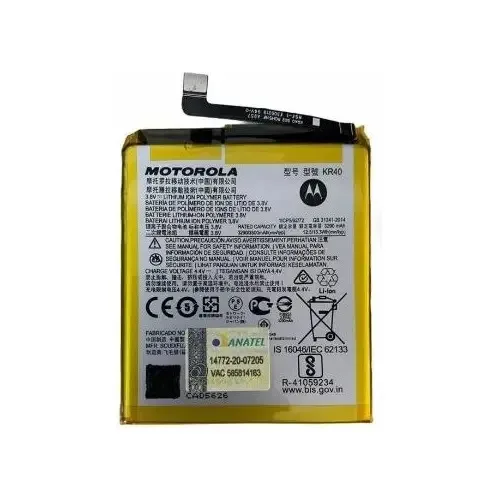 Bateria Moto One Vision / Action Kr40 180 Dias