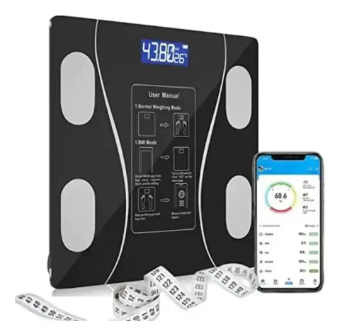 Balança Corporal Digital Newion Ac-104 - Bioimpedância 180kg