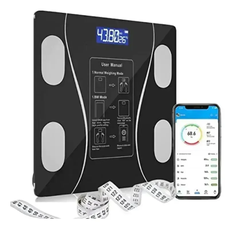 Balança Corporal Digital Newion Ac-104 - Bioimpedância 180kg