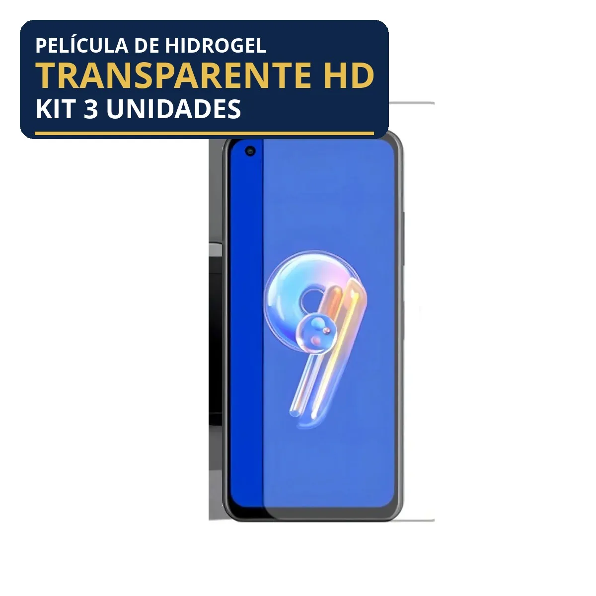 Kit 3 Películas Hidrogel Transparente Zenfone 9 Zenfone 9