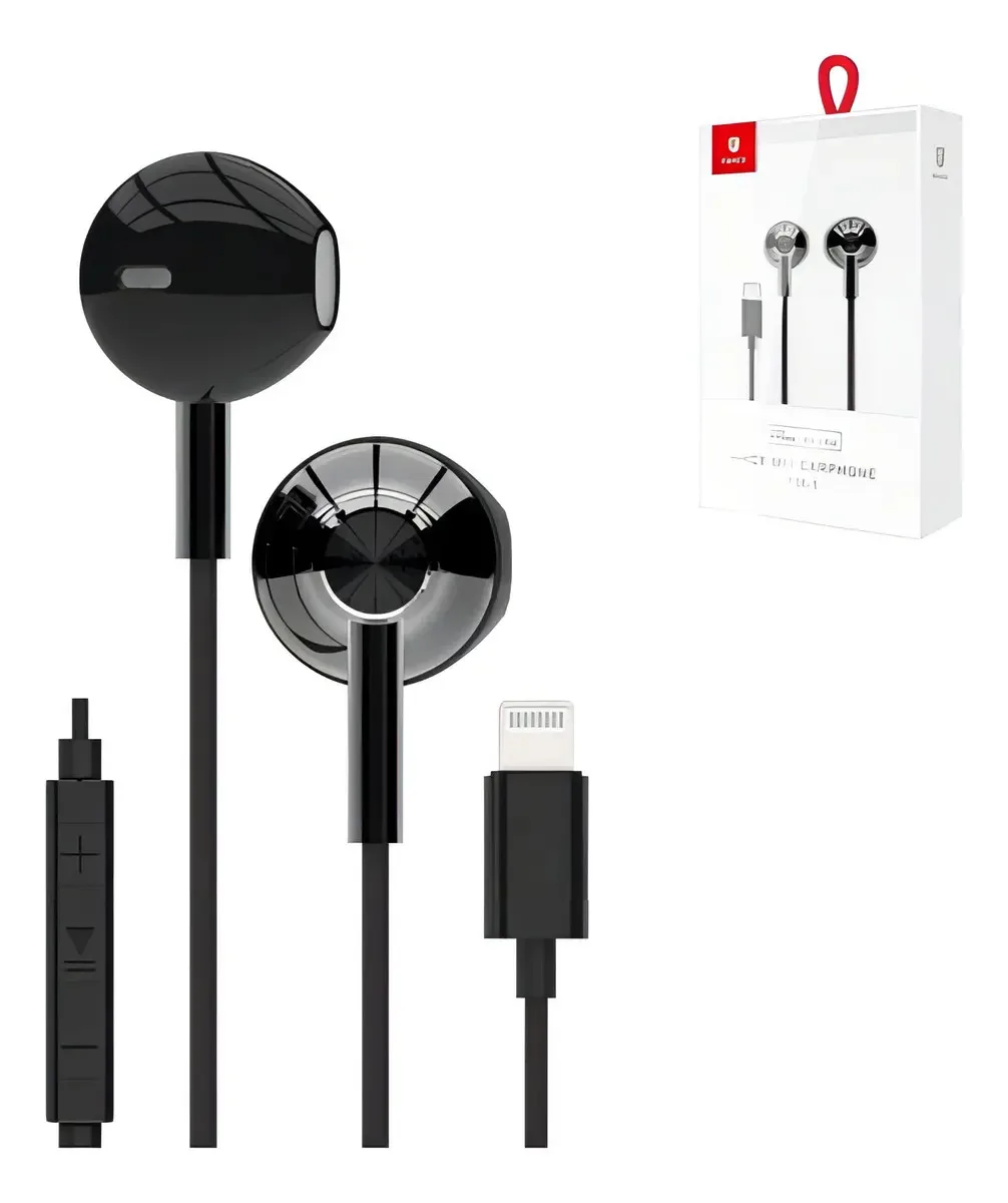 Fone De Ouvido Ios/lightning Certificado Mfi
