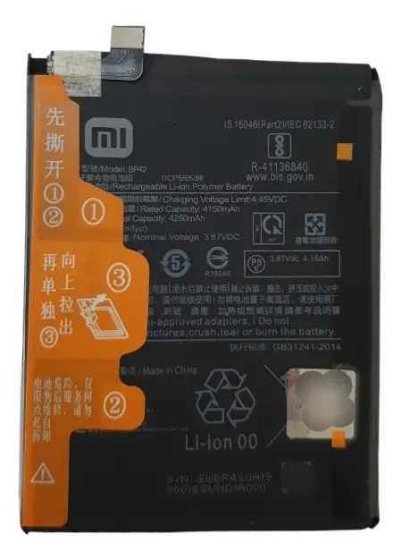 Bateria Mi 11 Lite Bp42. Ori