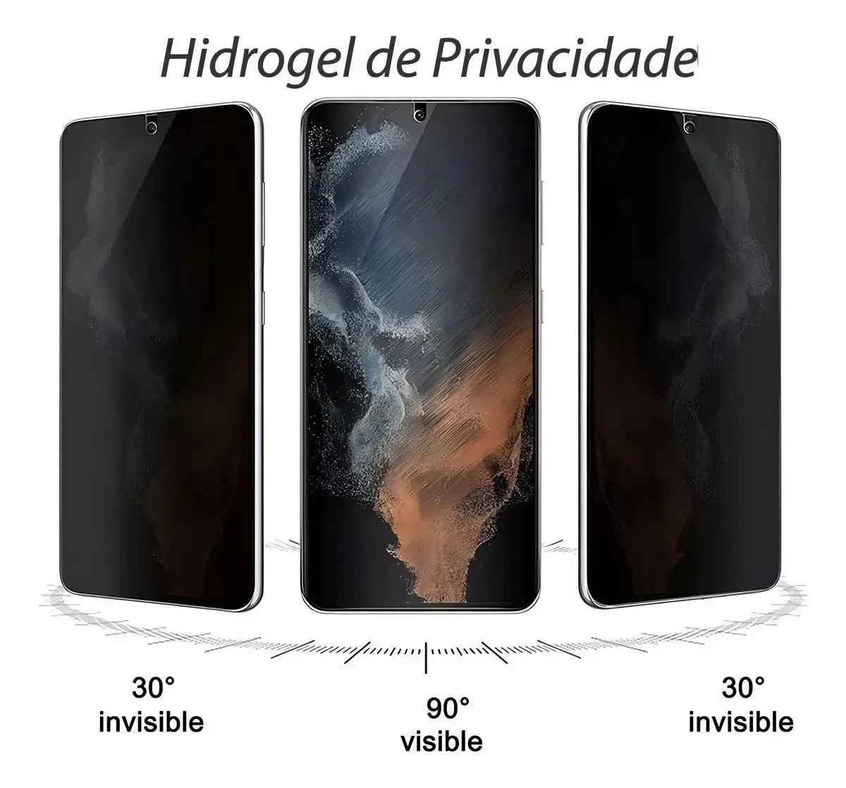 Película Privacidade Hidrogel para Samsung Galaxy S23 Ultra foto 2