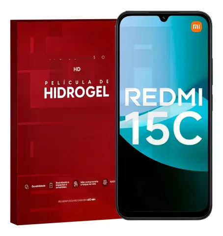 Película Hidrogel Frontal Redmi 15c 4g Transparente