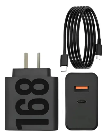 Turbo Power 168w carregador tipo C inteligente ultra rápido