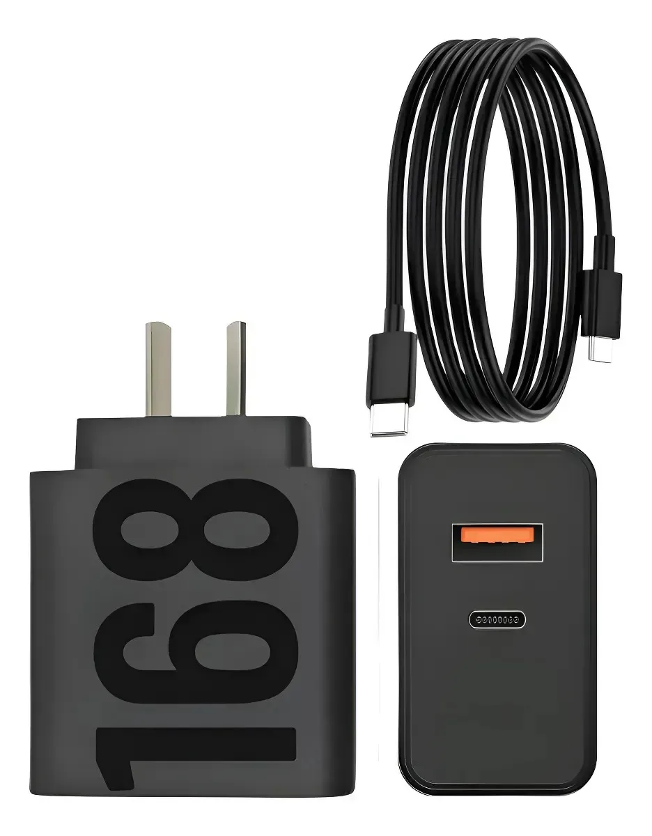 Turbo Power 168w carregador tipo C inteligente ultra rápido