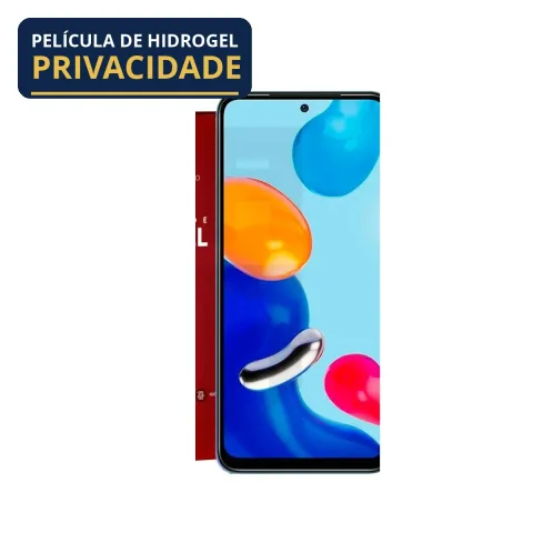 Película De Hidrogel Redmi Note 11 Fosca Privacidade Frontal