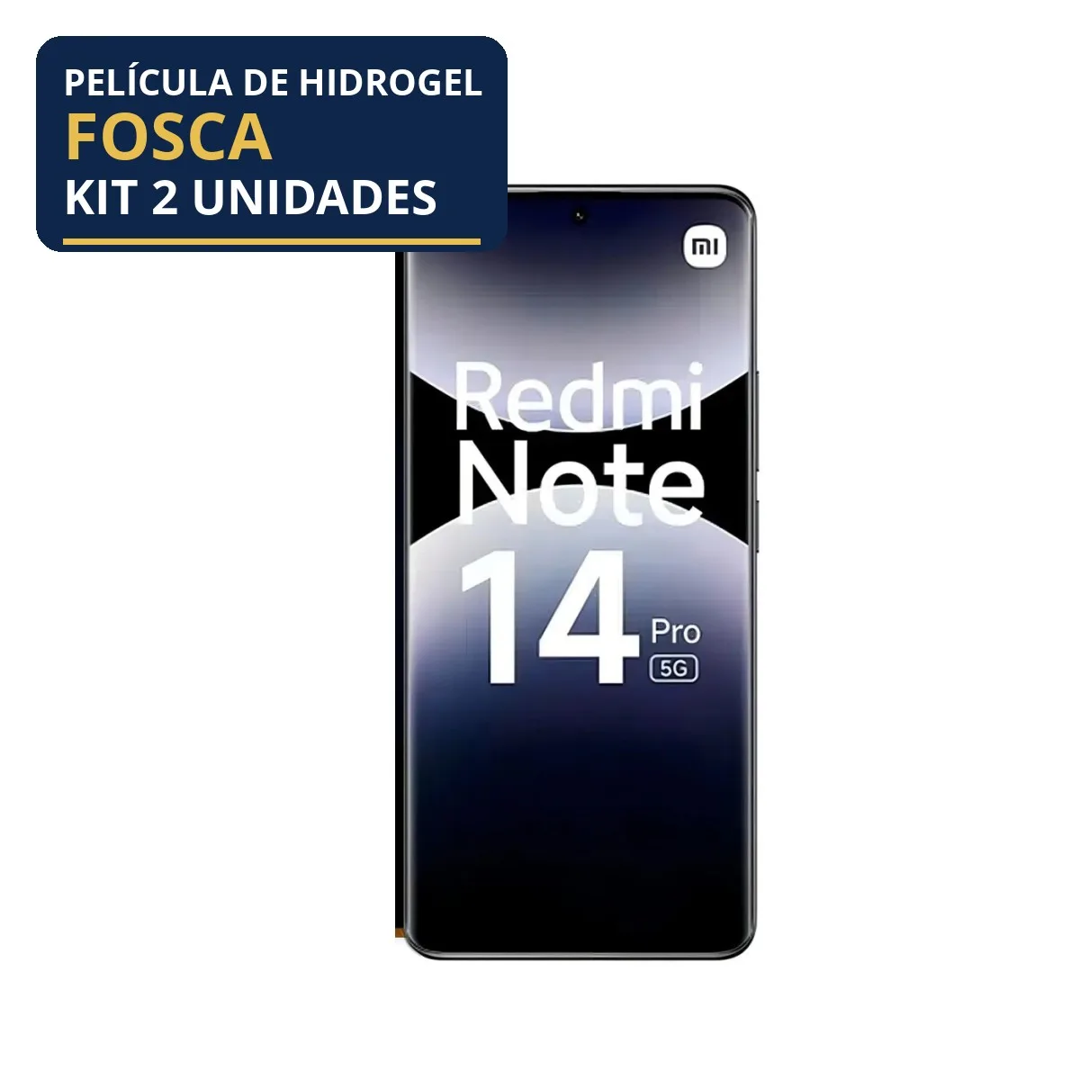Kit 2 Películas Hidrogel Fosca Redmi Note 14 Pro