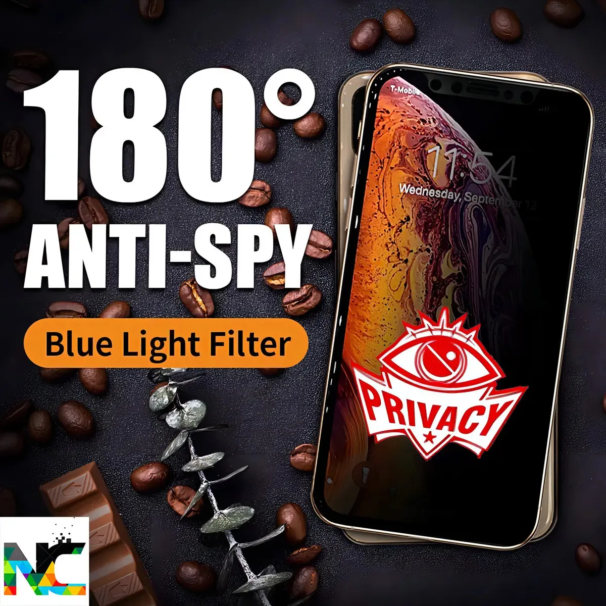 Película Vidro Privacidade 3d Para Galaxy A06 foto 3