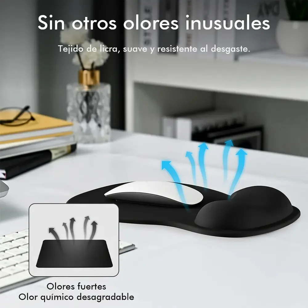 Mouse Pad Mouse Pad ergonômico Laptop Pc Gel Mouse Pad Gamer foto 3