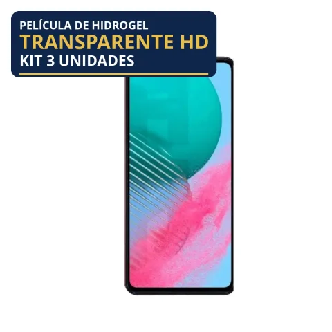 Kit 3 Películas Hidrogel Transparente Galaxy M54