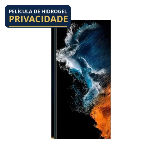 Película Hidrogel Privacidade Fosca Samsung Galaxy S22 Ultra