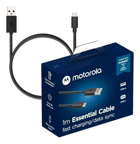 Cabo Usb 2.0 Cabo Usb Para Tipo C Preto.