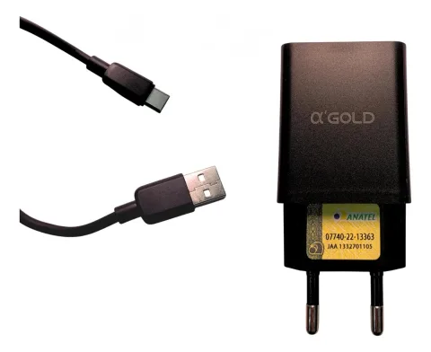 Carregador Rápido Ca28-3 Tipo-c 4.1a 2 Usb Premium