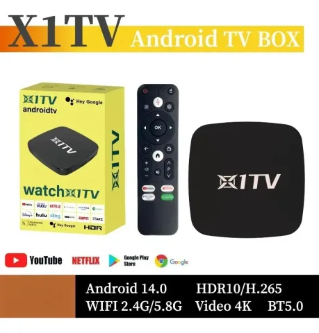 TV Box 4k Android TV 16g+256g Magis Wifi TV 2,4 5g, TV Box