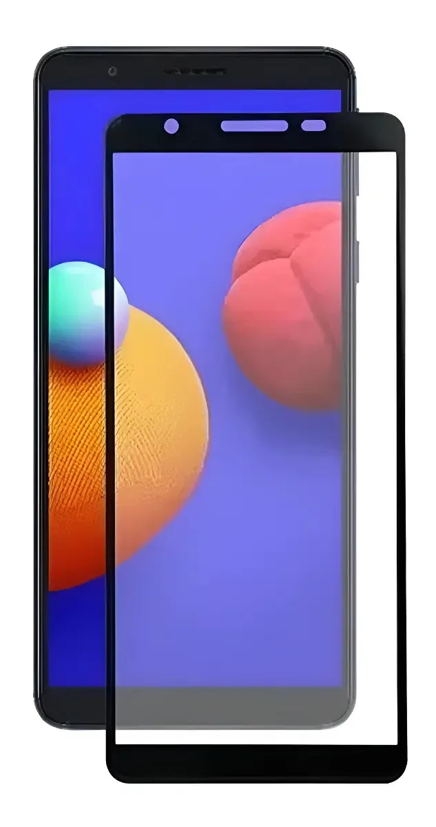 Pelicula Vidro 3d Para Samsung Galaxy A01 Core Tela Toda