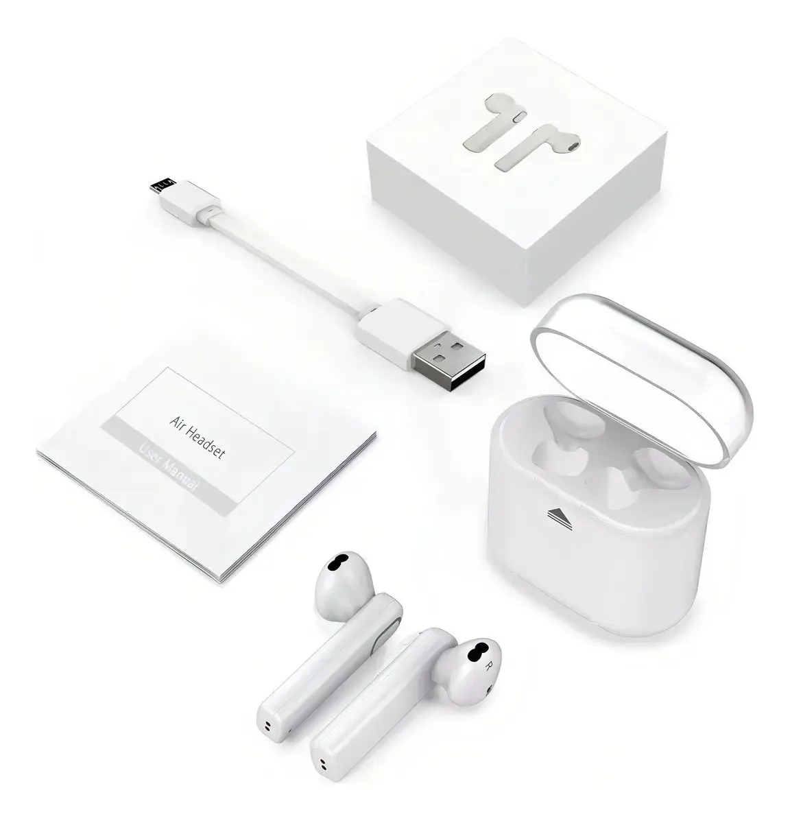 Fone Bluetooth Sem Fio G11-jl Tws Wireless Cor Branco