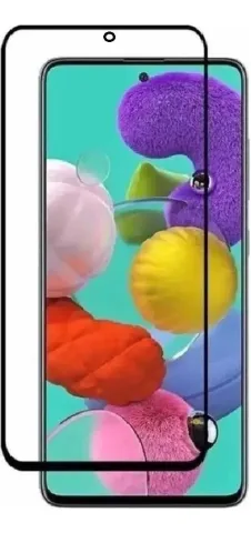 Película Vidro 3d Para Samsung Galaxy A72 Tela 6,7