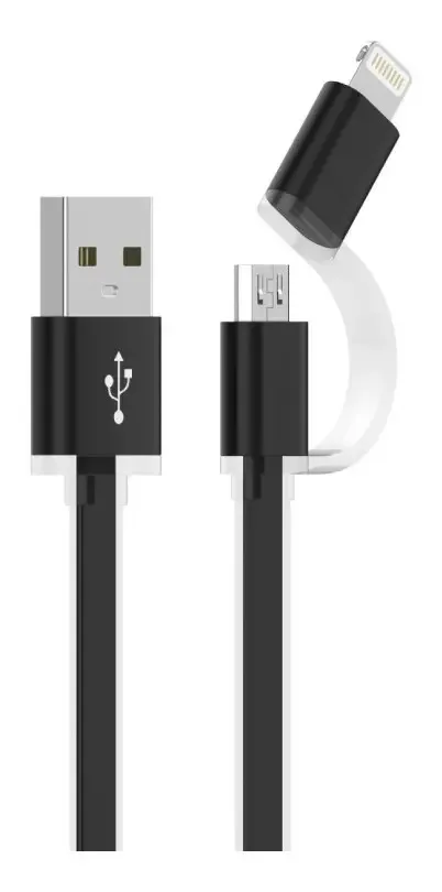 Cabo Dados USB Lightning V8 1m Conector iPhone Micro foto 3