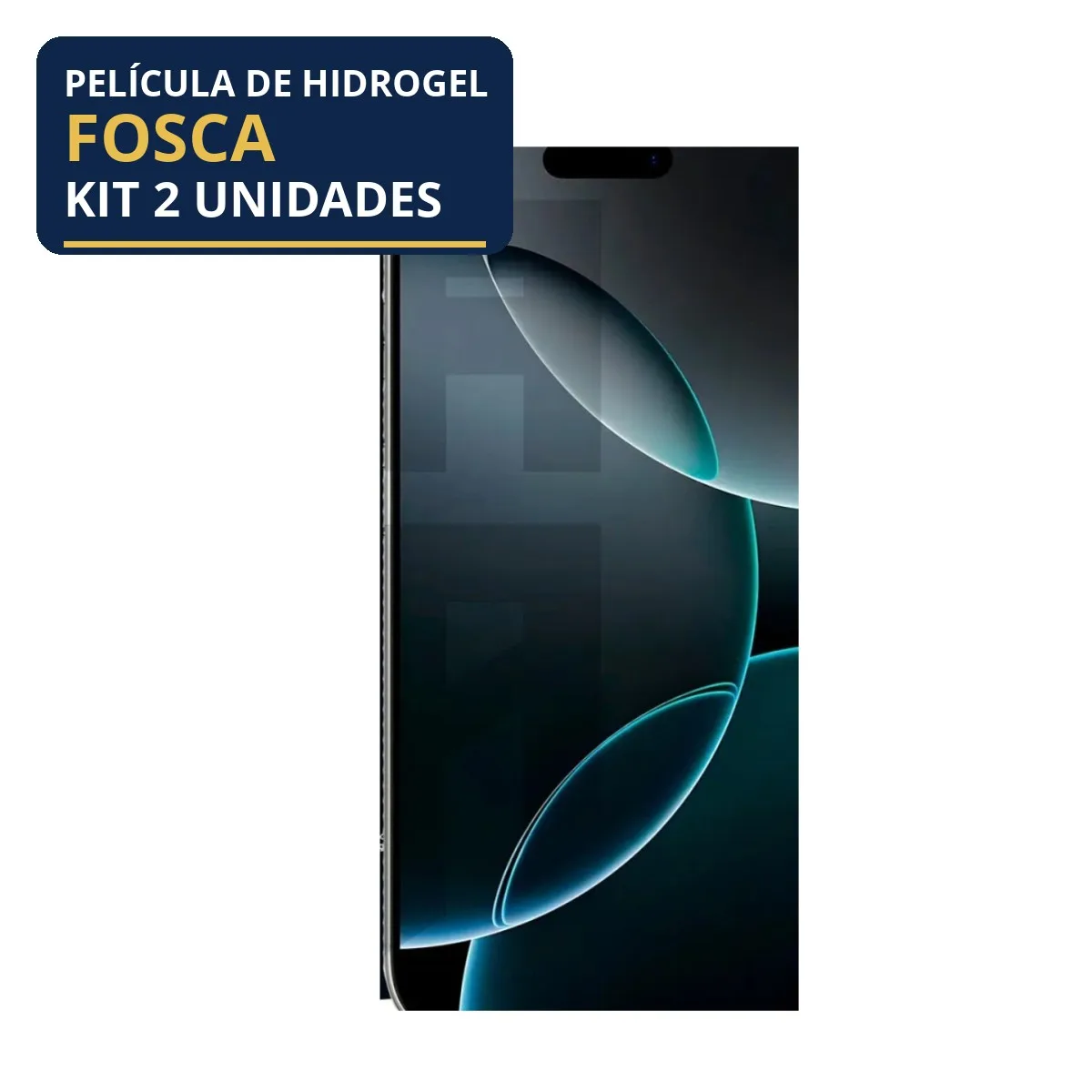 Kit 2 Películas Hidrogel Fosca iPhone 16 Pro