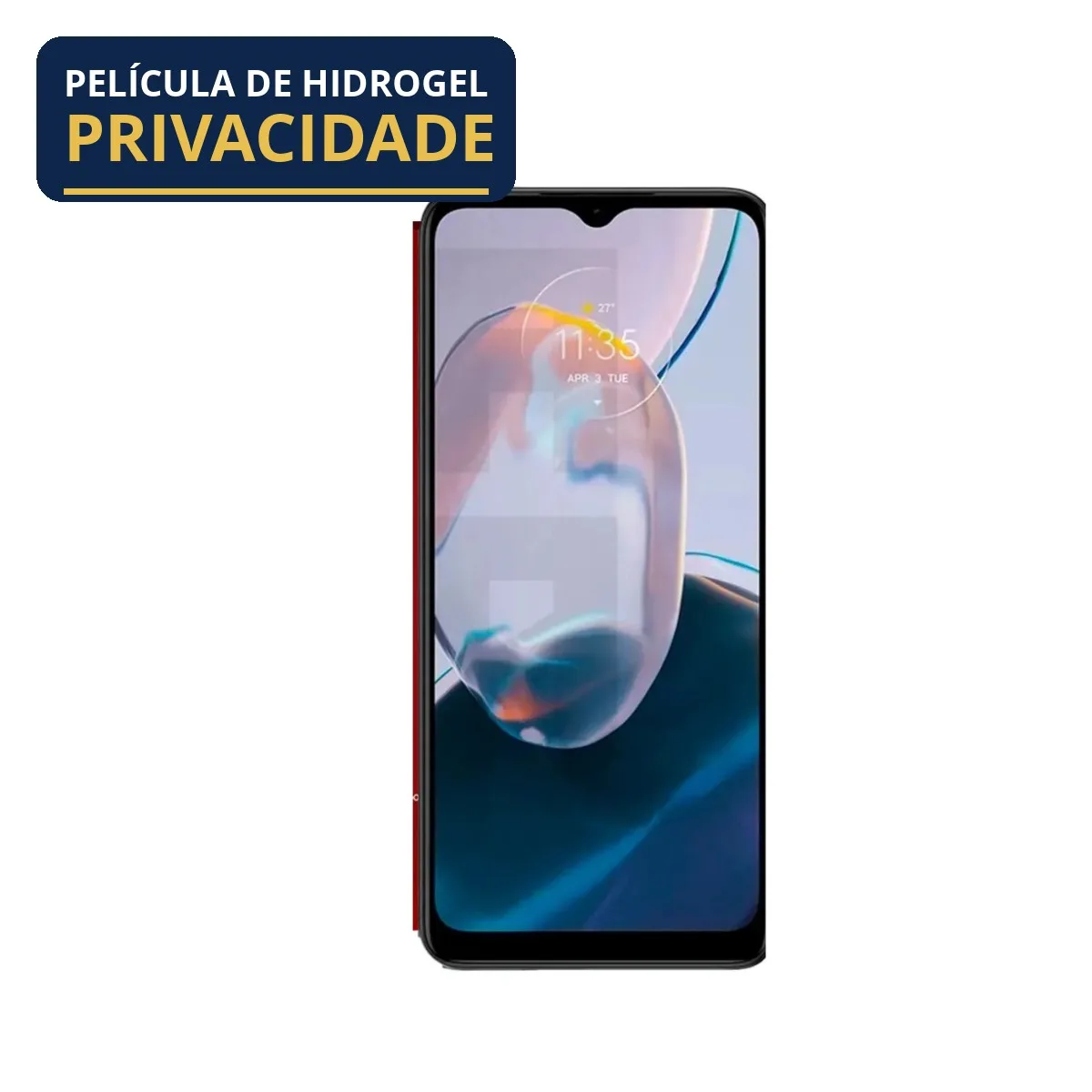 Película Hidrogel Privacidade Moto E22